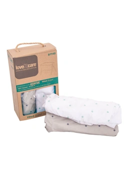 Cot Fitted Sheets - Dreamtime/Moonlight